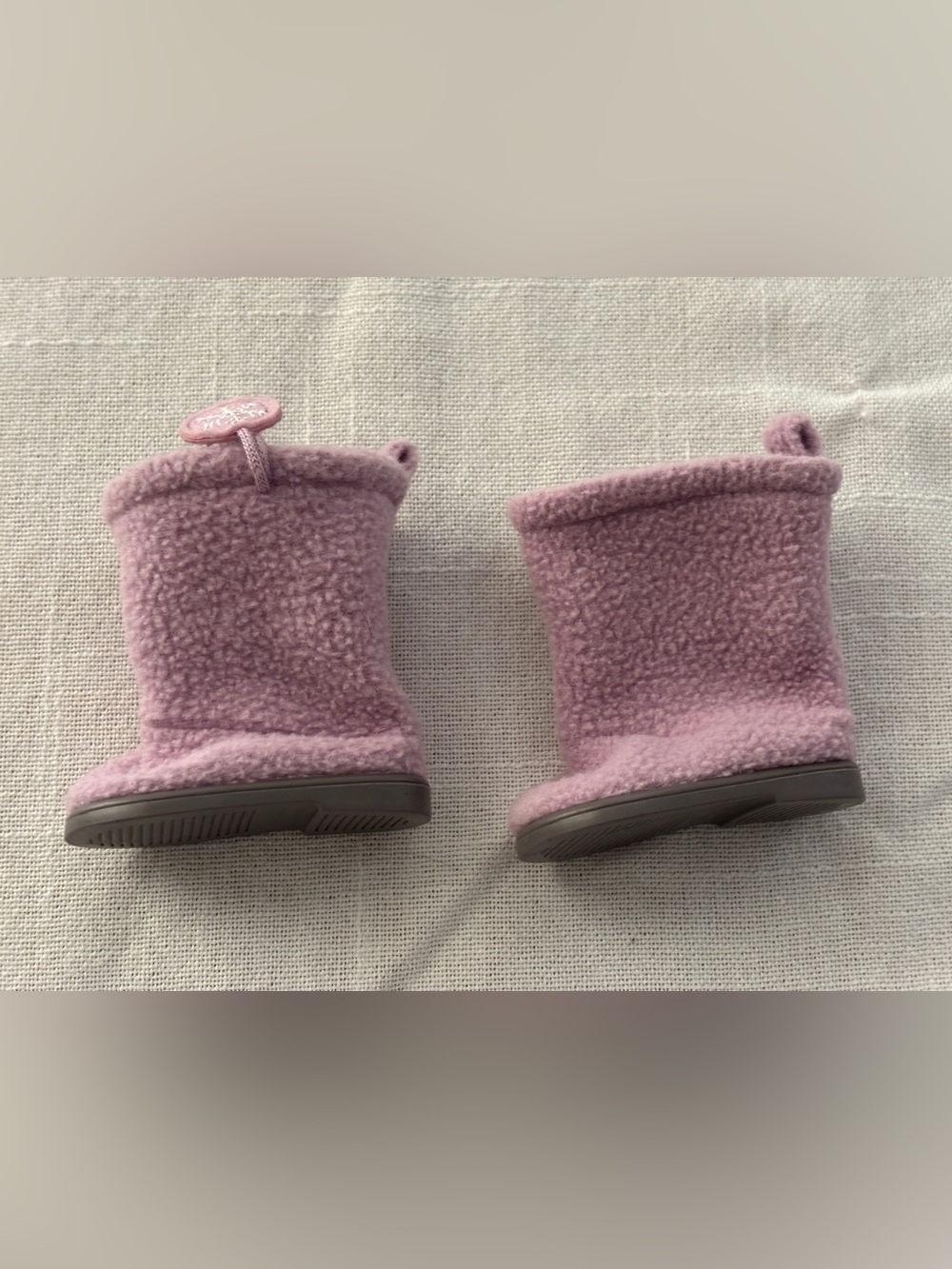 American Girl Frosty Fair Isle Outfit Fuzzy Purple Boots ~ Retired ~
